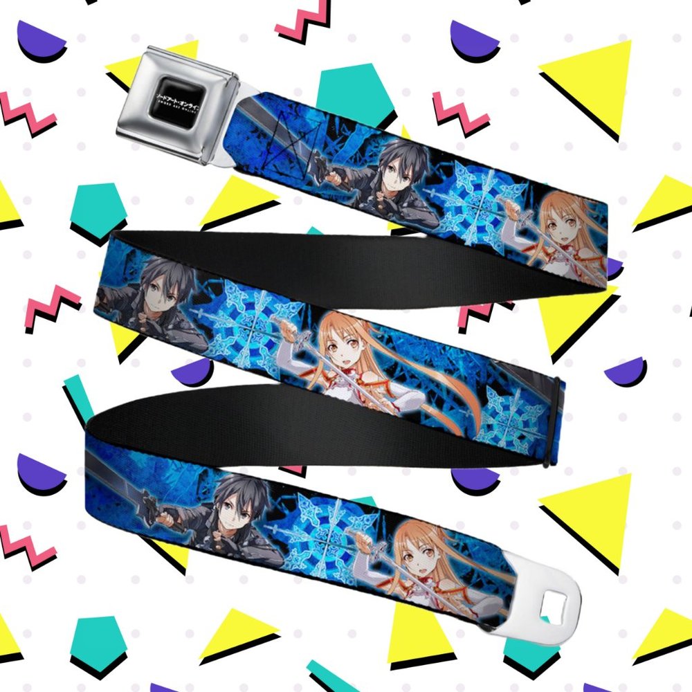 Unisex Buckle-Down Sword Art Online Belt Size O/S